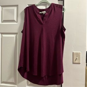 Plum Cato Tunic, Size 18/20W